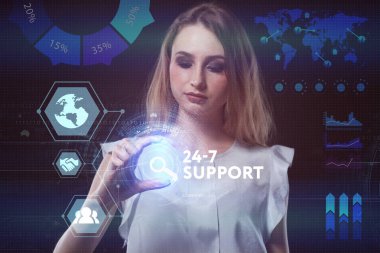 İş, teknoloji, Internet ve networ kavramı