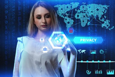 İş, teknoloji, Internet ve networ kavramı