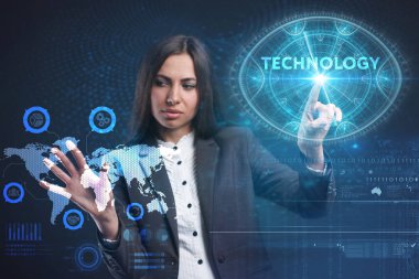 İş, teknoloji, Internet ve networ kavramı