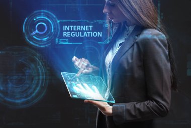 İş, teknoloji, Internet ve networ kavramı