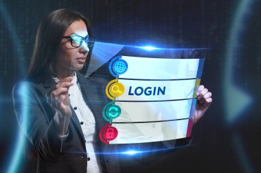 İş, teknoloji, Internet ve networ kavramı