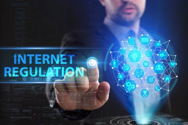 İş, teknoloji, Internet ve networ kavramı
