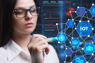 İş, teknoloji, Internet ve networ kavramı