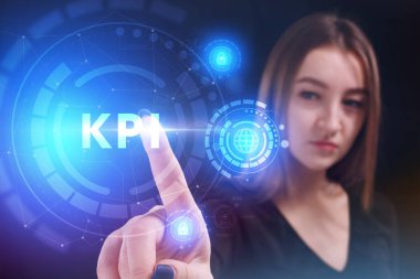 Ekonomi, teknoloji, Internet ve ağ kavramı. Genç busine