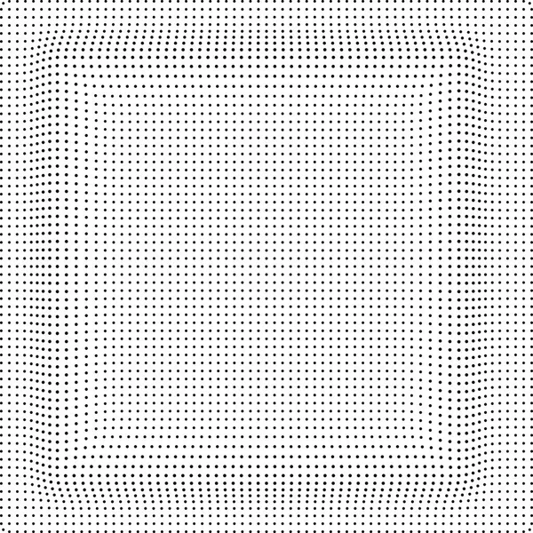 추상적인 기하학적 흑백 그래픽 디자인 인쇄 하프톤 패턴 — 스톡 벡터