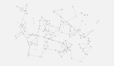 iş veya bilim tanıtımı için 3D geometrik vektör arka plan.