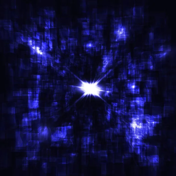 Темно-синій колір Світло абстрактні пікселі Технологія фону для комп'ютерного графічного веб-сайту Інтернет. друкована плата. текстове поле . — стоковий вектор
