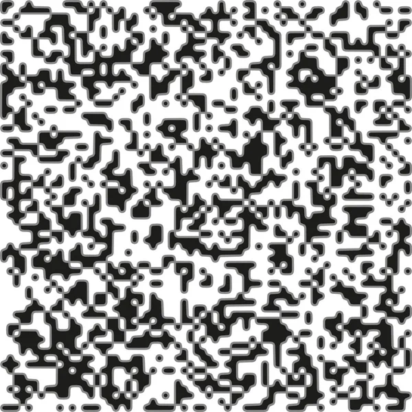Grunge fond noir et blanc vecteur. Modèle comique monochrome abstrait — Image vectorielle