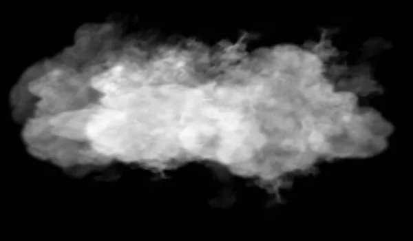 Fog or smoke isolated transparent special effect. White vector cloudiness, mist or smog background. Vector clouds illustration — Stock Vector