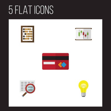 Düz kazanç inceden inceye gözden geçirmek, ödeme, sayaç ve diğer vektör nesneleri kümesi. Ayrıca inceden inceye gözden geçirmek, ampul, grafik öğelerini içerir.