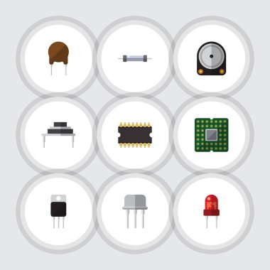 Düz teknoloji Hdd, birim, alıcı ve diğer vektör nesneleri kümesi. Ayrıca içerir triyot, sert, öğeleri ayarla.