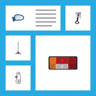 Araba Segment, otomatik bileşen, Cambelt ve diğer vektör nesnelerini düz bileşen kümesi. Ayrıca Piston, Cambelt, sürücü unsurları içerir.