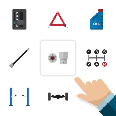 Düz boru hattı, benzin, süspansiyon ve diğer vektör nesnelerini ayarlayın. Ayrıca iletim, taşıma, uyarı öğeleri içerir.