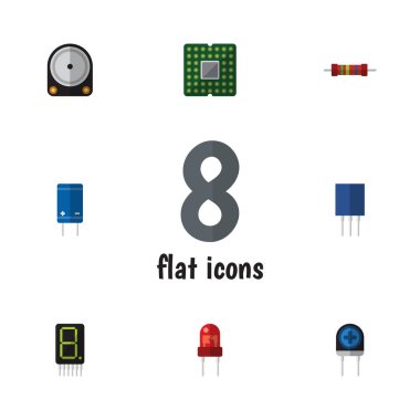 Bir birim, görüntüleme, direnç ve diğer vektör nesnelerini düz aygıt kümesi. Ayrıca küme, sürücü, dönüştürücü unsurları içerir.