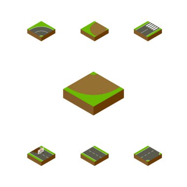 Altbilgi, izometrik yol kümesi onarır, aşağı ve diğer vektör nesneleri. Da içeren küçük, tek, kum öğeleri.