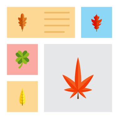 Düz simgesi akçaağaç pus, yaprak, Aspen ve diğer vektör nesneleri kümesi. Ayrıca Aspen, yeşillik, kızılağaç öğeleri içerir.