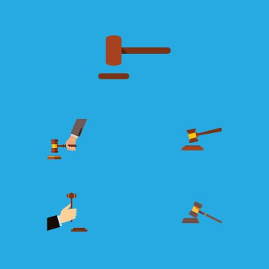 Düz simgesi mahkeme hukuk, suç, mahkeme ve diğer vektör nesnelerini ayarlayın. Ayrıca suç, çekiç, hukuk öğeleri içerir.