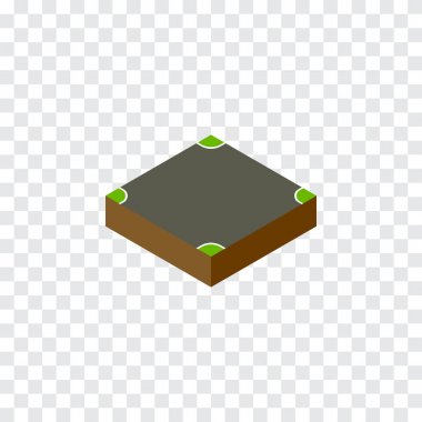 Kavşak izometrik izole. Kavşak vektör öğesi kullanılan kavşak, kavşak, yol tasarım konsepti için.