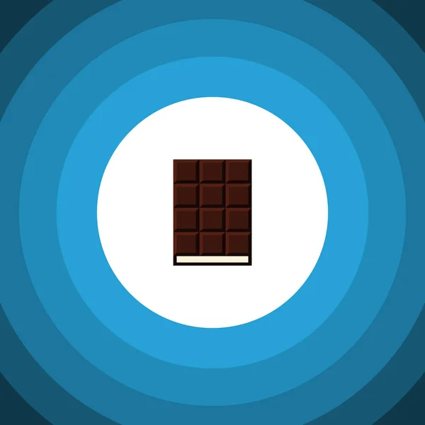 Isolerade Wrapper Flat ikonen. Dessert vektorelement kan användas för Wrapper, Dessert, choklad designkoncept. — Stock vektor