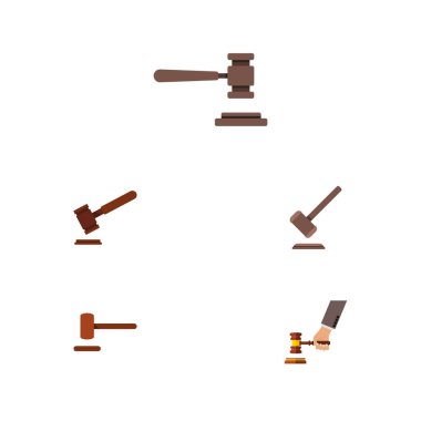 Düz simgesi Court Mahkemesi, adalet, savunma ve diğer vektör nesneleri ayarlayın. Ayrıca savunma, çekiç, adalet unsurları içerir.