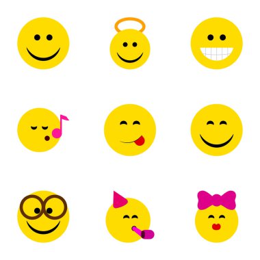 Düz simgesi hareket kümesini okşa, lezzetli yemek, Descant ve diğer vektör nesneleri. Ayrıca içerir gülüşü, eğlenceli, melek öğeleri.