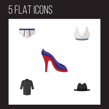 Düz simgesi elbise topuklu ayakkabı, Panama, düzgün ve diğer vektör nesnelerini ayarlayın. Aynı zamanda Sandal, spor, Ayakkabı içerir öğeleri.