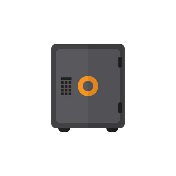 İzole güvenli düz simge. Kasa vektör öğesi kullanılan kasa, kasa, banka tasarım konsepti için.