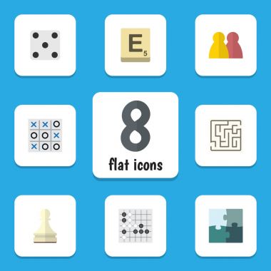 Düz simgesi Entertainment Mahjong, Labirent, insanlar ve diğer vektör nesneleri kümesi. Ayrıca oyunu, tavla, Mahjong öğeleri içerir.
