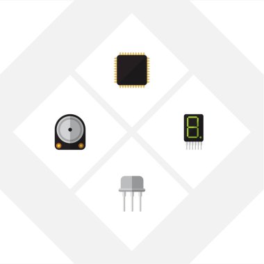 Bir Cpu, Resist, görüntüleme ve diğer vektör nesneleri düz simgesi teknoloji kümesi. Ayrıca, görüntü, Cpu öğeleri içerir.