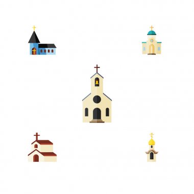 Düz simge yapı, Bina, Hıristiyan ve diğer vektör nesnelerini Kilisesi'nin. Ayrıca inanç, mimari, kilise öğeleri içerir.