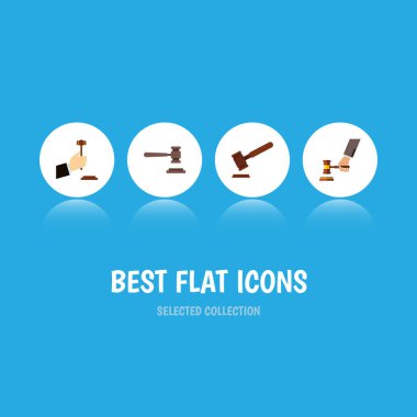 Düz simgesi avukat kümesi adalet, suç, hukuk ve diğer vektör nesneleri. Ayrıca mahkeme, Mahkemesi, çekiç elemanları içerir.