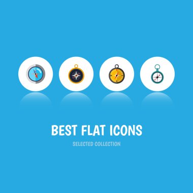 Düz simge yönlendirme kümesi gezinti, ölçüm bölücüler, bölücü ve diğer vektör nesneleri. Aynı zamanda yönlendirme, Pusula, gezinti öğeleri içerir.