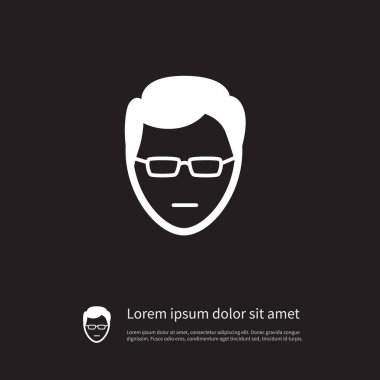 İzole güneş gözlüğü simgesi. Anonim vektör öğesi-ebilmek var olmak kullanılmış için anonim, güneş gözlüğü, insan tasarım konsepti.