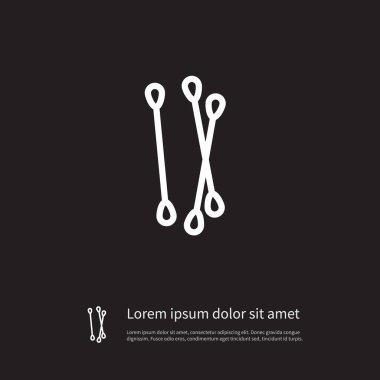 İzole pamuk Bud simgesi. Hijyen vektör öğesi kullanılan pamuk, Bud, hijyen tasarım konsepti için.