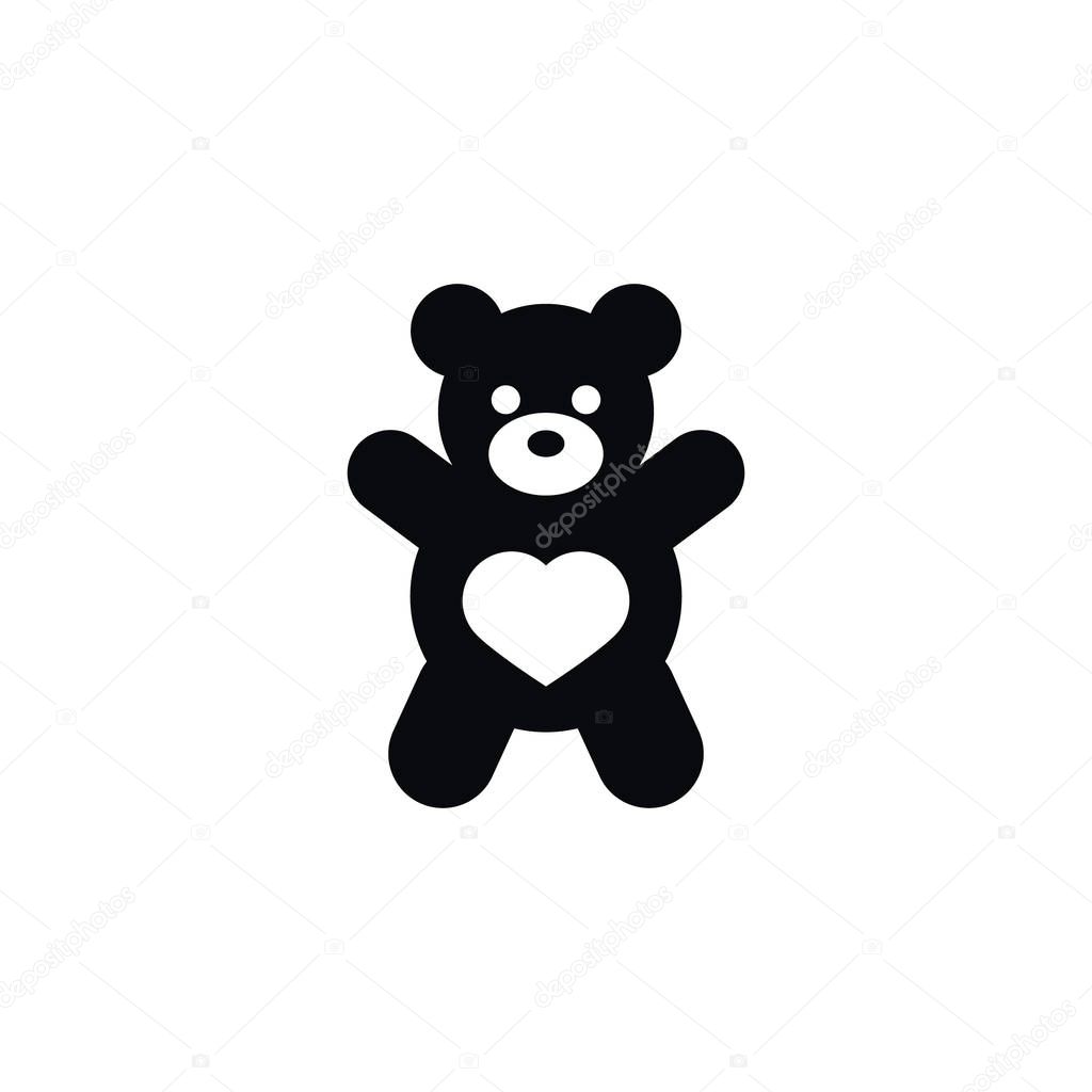 Isolated Doll Icon. Teddy Vector Element Can Be Used For Teddy, Bear, Doll Design Concept.