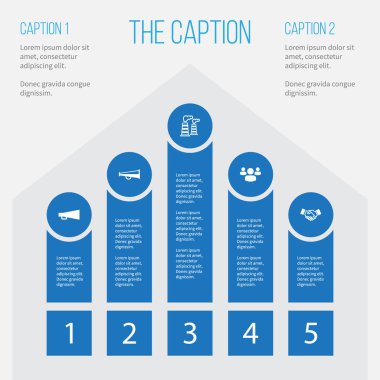 Simge iş reklam, megafon, fabrika ve diğer vektör nesneleri ayarlayın. Ayrıca öğeleri tebrik reklam, megafon, içerir.