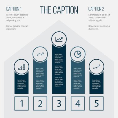 Anahat grafik kümesi daire diyagram, Infographic, işaretçi ve diğer vektör nesneleri. Ayrıca büyüyen, artış, ilerleme öğeleri içerir.
