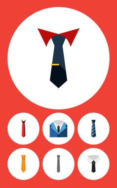 Düz simgesi giyim tarzı, tekstil, yaka ve diğer vektör nesnelerini ayarlayın. Ayrıca öğeleri terzilik gömlek, yaka, içerir.