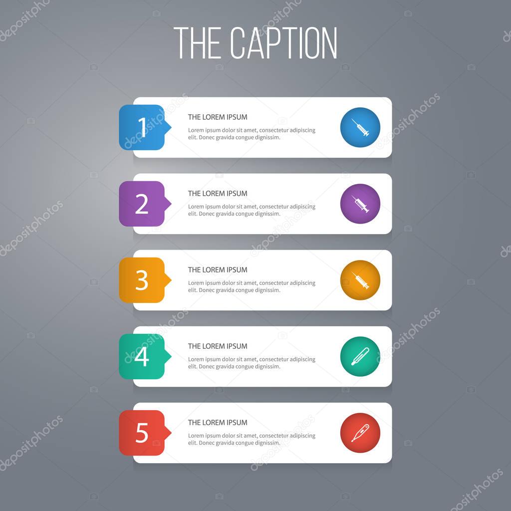 Icon Medicine Set Of Measurement, Injection, Vaccination And Other Vector Objects. Also Includes Injection, Temperature, Thermometer Elements.