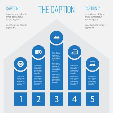 Simge cihaz kümesi düğmesini, Flatiron, defter ve diğer vektör nesneleri. Ayrıca dizüstü, demir, yumuşatma öğeleri içerir.