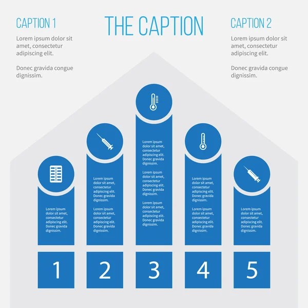Derecesi, şırınga, uyuşturucu ve diğer vektör nesneleri simge sağlıklı kümesi. Ayrıca antibiyotik, hap, şırınga unsurları içerir.