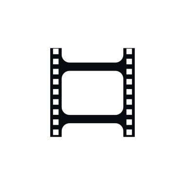 Simge fotoğrafçılık izole. Film vektör öğesi kullanılan görüntü yönetmeni, Film, kayıt tasarım konsepti için.