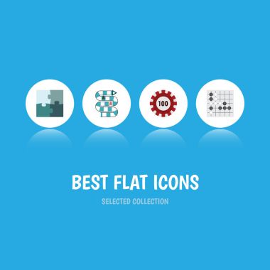 Düz simgesi Entertainment Jigsaw, Gomoku, Multiplayer ve diğer vektör nesneleri kümesi. Ayrıca tablo, Casino, oyun öğeleri içerir.