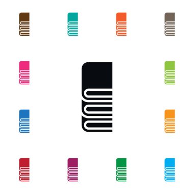 İzole Kütüphane simgesi. Kitaplık vektör öğesi Kütüphane, kitaplık, kitaplar tasarım konsepti için kullanılabilir.