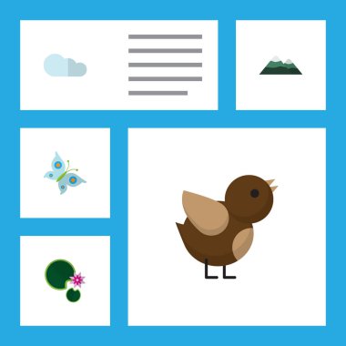 Düz simgesi ekoloji kümesi Lotus, bulutlu, hükümdar ve diğer vektör nesneleri. Ayrıca Pinnacle, Lotus, su unsurları içerir.