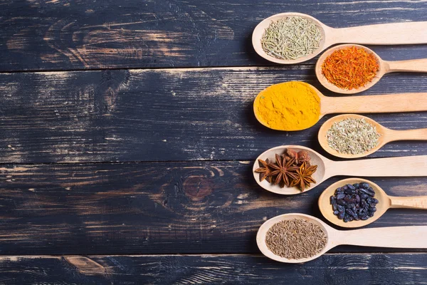 Assortment of spices — Stock Photo, Image