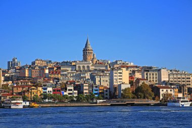 İstanbul, Türkiye - 02 Kasım 2019. Karakol 'un manzarası 