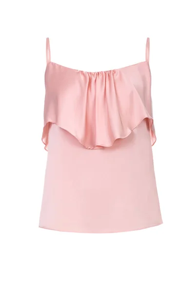 Beyaz arka planda izole kadın bluzu.