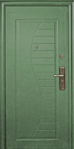 Exterior metal door — Stock Photo, Image