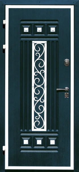 Exterior metal door — Stock Photo, Image